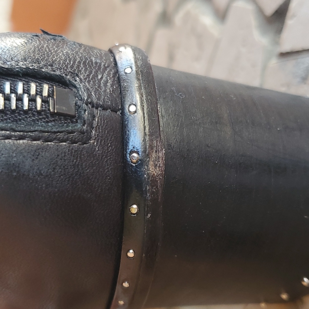 Rag And Bone Studded Chunky Heel Bootie 8 - image 5